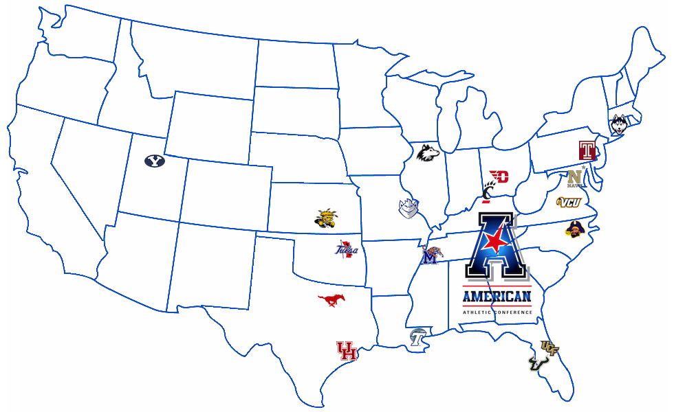 Aac Conference Map